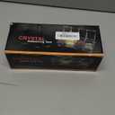 Clear Seasoning Box, 4 Pieces Seasoning Rack Spice Pots, Storage Container Condiment Jars Acrylic Seasoning Box with Covers and Spoons for Spice, Sugar, Salt, Sugar, Cardamon, Cinnamon