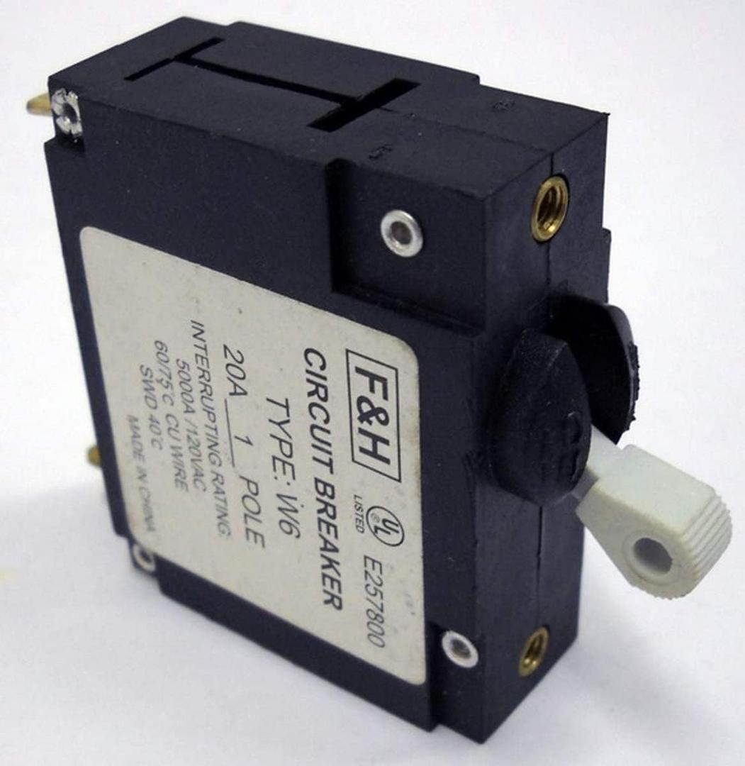 EGSFHW620A EGS 20 Amp Single-Pole Mini Circuit Breaker Manufactured by Connecticut Electric. EGSFHW620A EGS 20 Amp Single-Pole Mini Circuit Breaker Manufactured by Connecticut Electric.