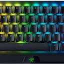 Razer BlackWidow V3 Mini HyperSpeed 65% Wireless Mechanical Gaming Keyboard: Green Mechanical Switches Tactile & Clicky - Phantom Pudding Keycaps - Chroma RGB - Up to 200 Hr Battery Snap Tap