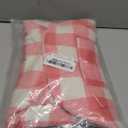 Malier Classic Plaid Fleece Dog Coat Jacket with Pocket, Windproof Warm Winter Pet Apparel for Small Medium Large Dogs (Pink, Large)