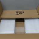 Sooyee Clear Acrylic Tray Decorative,16" x 12" Plastic Serving Trays for Coffee Table,Kitchen,Bathroom,Food,Vanity Countertop,Large Ottoman Tray with Handles