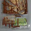 Dinosaur Playground Toy Set 215PCS  18 Realistic Dinosaurs, Build Your Own Dinosaur Park, Interactive Play with Openable Cage & Battle Station, for Boys & Girls, Enhance Kids Creativity