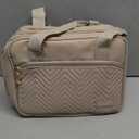 Breastmilk Cooler Travel Bag, Wearable Breast Pump Storage Bag Compatible with Momcozy/Medela/Elvie/Willow Breast Pump with Ice Pack and Waterproof Mat,Khaki