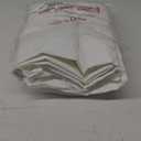 White Twin Duvet Cover with Ruffles and Lace Quilt Cover Egypt Cotton 68x90 Inch 1 Pieces Solid (Not Include Pillowcases and Insert)