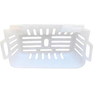 Ice Basket Replacement for Small Household Ice Makers - Food-Grade Plastic Ice Storage Bin Accessory with Drain Design (Size: 7.13"D x 4.92"W x 3.74"H) (HZB-16A)