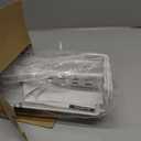 12.3" W Narrow Over the Door Pantry Organizer, 8-Tier Over the Door Organizer with Adjustable Basket, Pantry Door Organization for Pantry Kitchen Storage Room Spice Rack, White