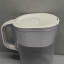 Brita Large Water Filter Pitcher for Tap and Drinking Water, Includes 1 Standard Filter, BPA-Free, Lasts Two Months, 10-Cup Capacity, Bright White