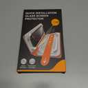 GolbinBox 3-Pack Privacy Screen Protector for iPhone 16 Pro 6.3 Inch,Military-Grade Shatterproof Anti-Spy HD Tempered Glass, Easy Installation,Dust and Bubble Free,9H Hardness,Anti - Fingerprint