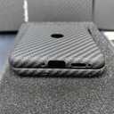 Ultra Slim Case for Motorola Razr Ultra 2025, Made of Real Aramid Fiber, Soft Touch, Tough Durable Carbon Bumper Black