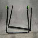 VEVOR Walk-Behind Hand Push Floor Sweeper, 25.6" Sweeping Width Floor Sweeper Manual Non-Electric, 5-Gallon Waste Container, Angle & Height Adjustable Folding Handle for Walkway, Yard, Garage, Patio