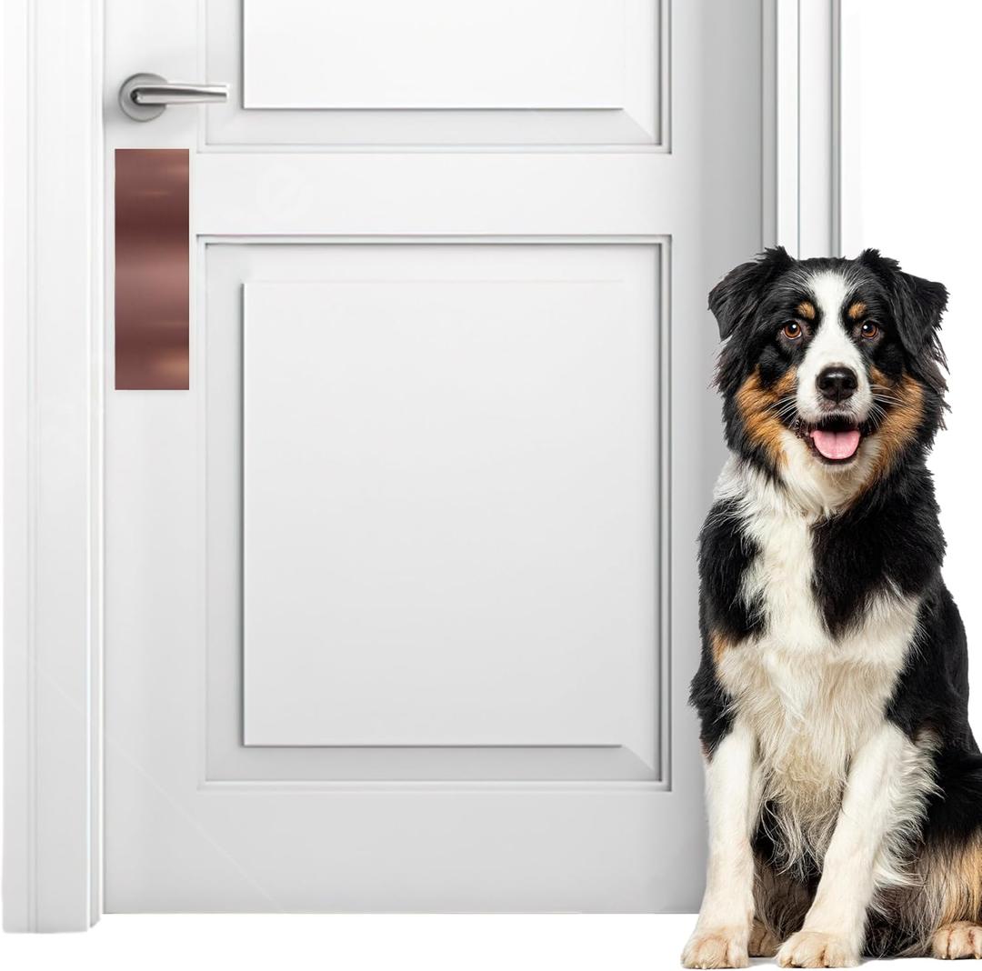 Panther Armor 4x12 Inch Door Bronze Push Plate, 1mm Thick Stainless Steel, Anti-Corrosive Metal Door Protector for Dog Scratching, Durable Push Plate for Exterior Doors Panther Armor 4x12 Inch Door Bronze Push Plate, 1mm Thick Stainless Steel, Anti-Corrosive Metal Door Protector for Dog Scratching, Durable Push Plate for Exterior Doors