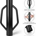 Sekcen Fence Post Driver T Post Driver with Handle Metal Pounder Rammer for U Channel Wooden Fence 8LB