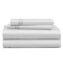 Cosy House Collection Everyday 1500 Series Bed Sheet Set - Ultra Soft & Cool Hotel Bedding - Deep Pocket - Wrinkle, Stain and Fade Resistant - 4 Piece Set (Cal King, Silver)