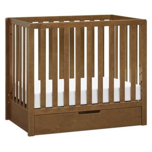 Carter's by DaVinci Colby 4-in-1 Mini Baby Crib w/Trundle Drawer - Walnut
GREENGUARD Gold Certified Convertible Crib - Converts to Toddler Bed, Daybed & Full-Size Bed - 4 Adjustable Mattress Heights