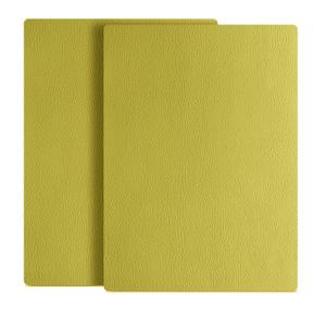 ILOFRI Leather Repair Patch 8x11 inch 2 Pcs, Durable Self Adhesive Vinyl and Leather Repair Kit for Couch, Car Seats, Boat Seat, Furniture, Upholstery, Auto Interior, Sofa, Chair - Green