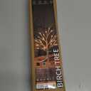 Smart Christmas Decorations Indoor, 2 FT Birch Tree with LED Lights, App Control, 18 Modes, Fairy Light Spirit Tree for Christmas Decor, Warm White Lighted Birch Trees for Home Decor Music Sync 2 Pack