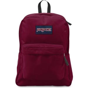 JanSport SuperBreak One Backpacks - Durable, Lightweight Bag with 1 Main Compartment, Front Utility Pocket with Built-in Organizer - Premium Backpack, Russet Red