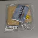 50 Pcs 4x6 Inch Kraft Paper Bags with Transparent Window, Stand Up Pouches,Smell Proof Bags,Resealable Bags for Small Business, Zipper Food Storage,for Packaging Snacks Cookies Candy (Brown)