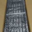 Large Power Tool Organizer Wall Mount,4 Layers Heavy Duty Metal Loads 400lbs,Power Tool Shelf Battery Storage with 8 Cordless Drill Holder,Utility Racks for Garage Workshop (Black)