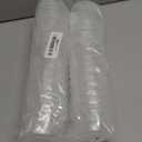 (4 Ounce 20 Pack) Clear Twist cap Containers With Clear Screw on Lids Twist Top Food Storage Freezer Containers