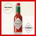 TABASCO Brand Original Red Pepper Sauce, Hot, 5 Oz Glass Bottle (1-Pack) | Classic & Versatile Hot Taco Sauce, Three Simple Ingredients, Dash on Anything, Great Pizza Sauce, Oyster Sauce & More (EXP 07/01/29)