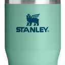 STANLEY IceFlow 2.0 Flip Straw Tumbler with Handle 14 oz | Twist On Lid and Flip Up Straw | Leakproof Water Bottle | Insulated Stainless Steel | BPA-Free | Spring Green