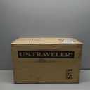 U.S. Traveler Rio Lightweight Softside Rolling Carry-on Suitcase, 4-Wheel Set, Green