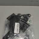 Self-Locking Gate Latch Heavy Duty Post Mount Automatic Gravity Lever Wood/PVC Fence Gate Lock with Fasteners Hardware,for Secure Pool |Yard | Garden, Steel,Black