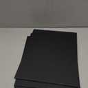 3-Pack Black Trifold Display Boards, 24 x 16 Inches Tri-Fold Corrugated Presentation Boards for Classroom Projects, Science Fairs, Business Events, and Exhibits