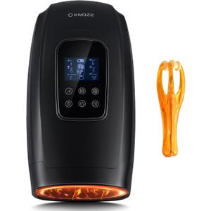 Touchscreen Electric Hand Massager with Heat and Compression for Arthritis and Carpal Tunnel, Finger Numbness Relief