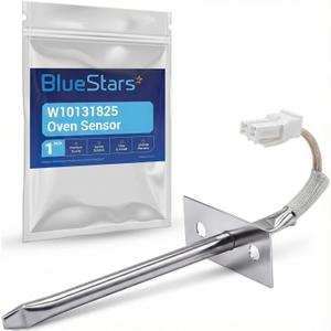 BlueStars Upgraded W10131825 Oven Temperature Sensor - Compatible with Whirlpool Maytag KitchenAid Ovens - Replaces WPW10131825 4455636 WPW10131825VP PS11748765