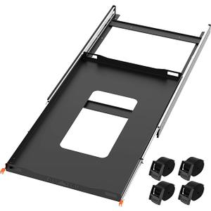 ALL-TOP Fridge Slide (Inner 39.2 x 22.4in) Vehicle Refrigerator Freezer Slider with 4 Buckle Straps, Universal Fit, Max 287 LBS, 3rd Gen