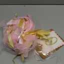 Pink and White Bow ONE High Chair Banner for Girl First Birthday High Chair Banner Sweet One Pink Bow 1st Birthday Decorations