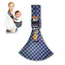 Baby Sling Carrier Newborn to Toddler Adjustable One-Shoulder Design with Hip Seat Support, Labor-Saving Baby Wraps Carrier 10-30 lbs(Square)