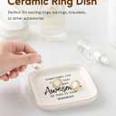 Stocking Stuffers for Women Teen Girls, Unique Gifts for Friends Sister Coworkers Mom Daughter - Inspirational Gifts Sometimes You Forget Youre Awesome Jewelry Dish for Christmas, Birthday