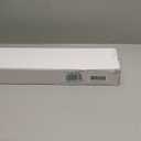 FEMELI 2 PCS 24" Acrylic Floating Shelves, Clear Shelf for Display, Plant, Perfume, Book in Bedroom Living Room Office, 5mm Thick Wall-Mounted Acrylic Shelves for Wall