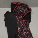 iTVTi Vampire Costume for Girls Kid Halloween Carnival Fancy Black Dress for Cosplay, 8-9 Years Medium