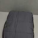 Weighted Blanket for Adults 15lbs, 48"x72", Twin Full Size Cooling Heavy Throw Blanket for 120-160lbs, Microfiber Soft Thick Big Blankets Weighted Comforter Breathable Gift for Sleeping, Grey