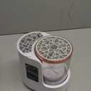 3 IN 1 Electric Makeup Brush Cleaner,Automatic Makeup Brush Cleaner with Makeup Brush Dryer,Portable USB Deep Cleaning for All Size Beauty Makeup Brush Set,Blush Brush,Sponges (White)