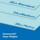 Hammermill Colored Paper, 20 lb Blue Printer Paper, 8.5 x 11 - Made in the USA, Pastel Paper, 103309R - 1 Ream (500 Sheets)