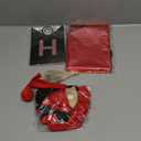 10th Birthday Decorations for Boys Red Black Happy 10th Birthday Banner Tenth Birthday Supplies 32inch Number 10 Balloons Fringe Curtain 10 Years Old Bday Party Supplies Kit for Him Her Girls (Red)