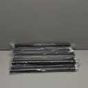 2 Pack Heavy Duty Curtain Rods for Windows 66 to 120 Inch, 1 Inch Black Adjustable Curtain Rod Set with Easy Installation and Modern Design (A1,Black,30-120",2Pack)