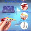 Fishing Advent Calendar 2025, Fishing Lure Advent Calendar 2025 in 24 boxes 24 Days, Fishing Christmas Calendar Gift for Men Dad Fisher Father Boyfriend Brother Teen Grandpa Lovers Stuffers