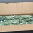 3ft 2-Pack Artificial Plants Onion Grass,35 in Fake Shrubs Wheat Grass in Pot, for Indoor Outdoor Garden Office Home Decor, Faux Plant Greenery, Green