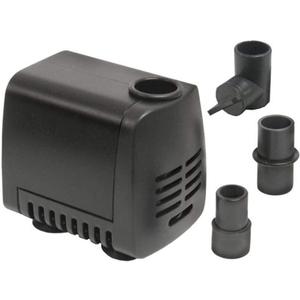 Beckett Corporation 160 GPH Submersible Pond Pump - Pump for Indoor/Outdoor Ponds, Fountains, Water Gardens, Aquariums, and Medium Waterfalls, 4.1' Max Fountain Height, Black