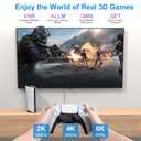 8K Fiber Optic HDMI Cable 100FT, 48Gbps Ultra High Speed Long HDMI 2.1 Cord Braided 8K@60Hz 4K@120Hz HDR10/HDCP2.2&2.3/eARC/3D Compatible for PS5, Xbox, HDTV, Laptop, Monitor