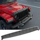 powoq Hood Protector Compatible with 2020-2026 Jeep Gladiator JT Shield 2018-2026 Wrangler JL Polyether Hood Deflector Replacement for 2020-2026 Jeep Gladiator JT Accessories