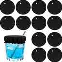 12 Pack Reusable Cup Covers for Alcohol Protection,Washable Elastic Drink Protector for Women,Party & Nightclub Safety Essentials