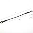 Rear Truck Tailgate Tail Gate Support Cable Replacement for Chevrolet S-10 S10, 2 Pcs 38534 15683449