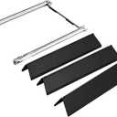 Spirit E210 Grill Replacement Parts 7635 Flavorizer Bars 69785 Grill Burner for Weber Spirit E-210 Grill Replacement Parts Spirit I & II 200 Series GS4 E210 S210 E215 E220 Grill Part 15.3" Flavor Bars